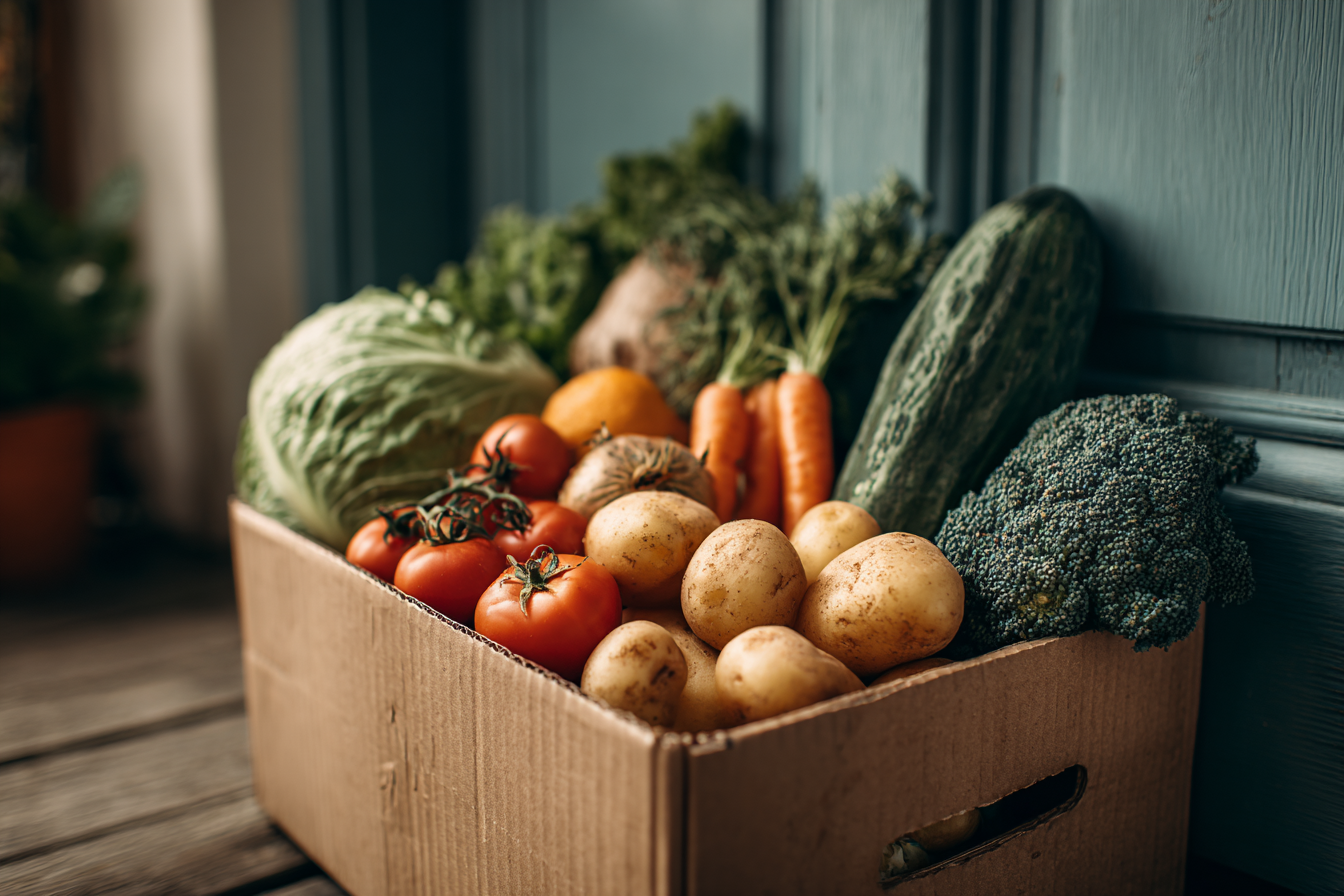 Активна старша людина з корисною їжею, що демонструє енергію та здоров'я